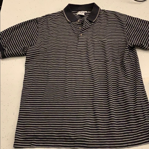 Penguin black stripe polo great tee spotless - Picture 1 of 4